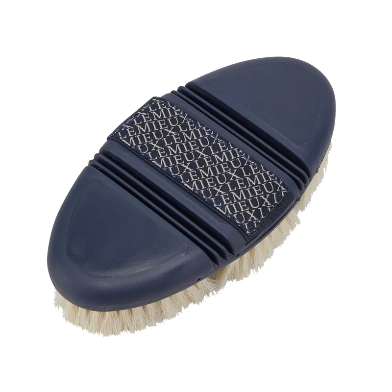 LeMieux Flexi Goat Hair Body Brush - Navy