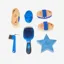 LeMieux Mini Grooming Set - Benetton Blue Stars