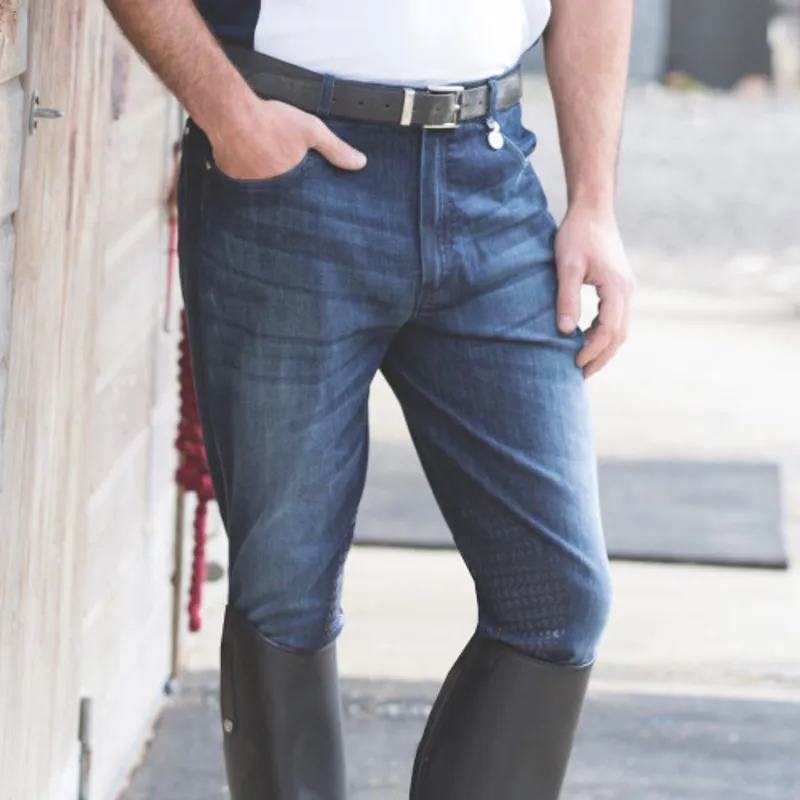 Denim Breeches Navy-1