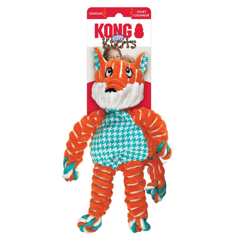 KONG Floppy Knots - Fox