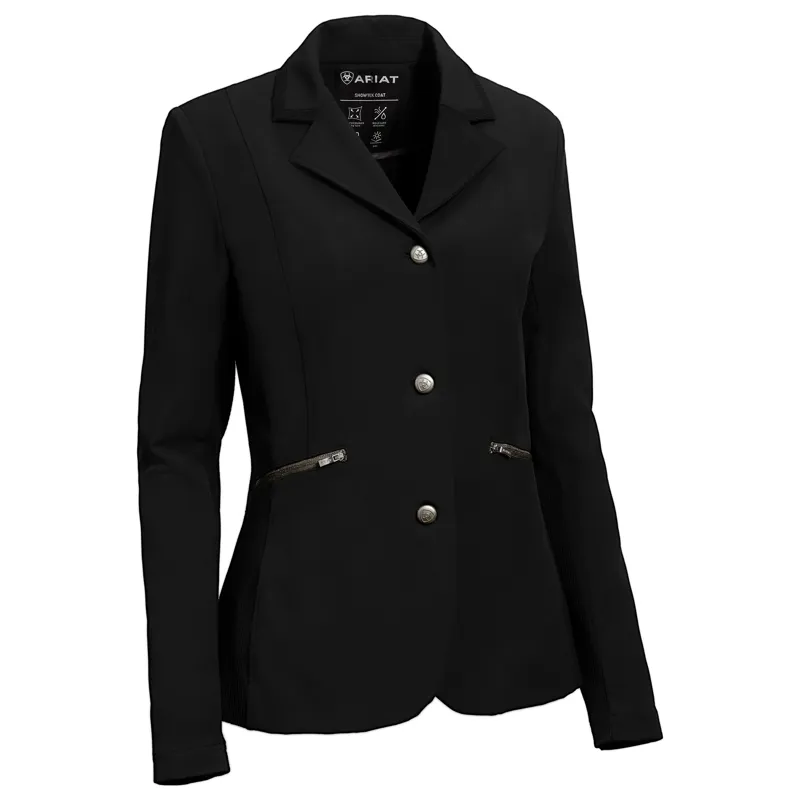 Ariat Ladies Galatea Show Coat - Black-1