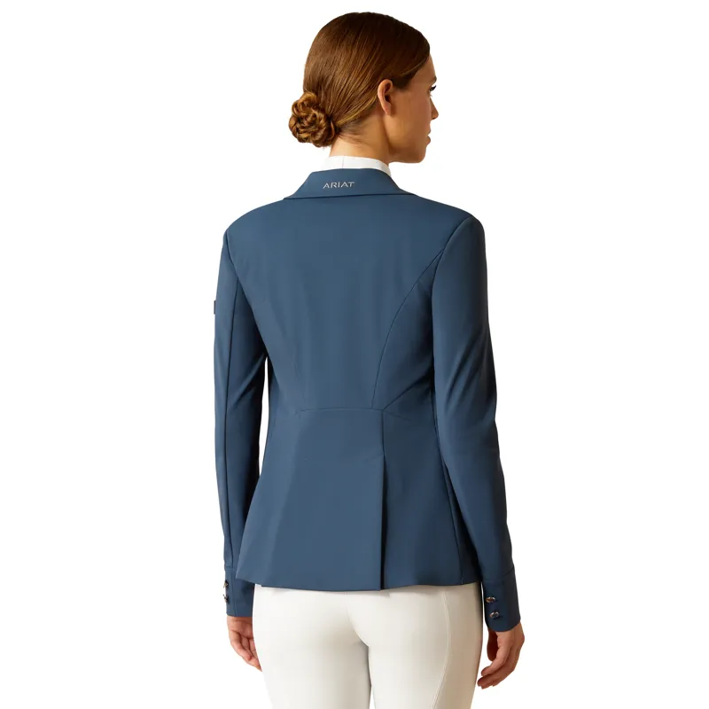 Ariat Ladies Meridian Show Jacket - Dark Denim-1