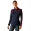 Ariat Ladies Sunstopper 3.0 Baselayer - Navy/Red