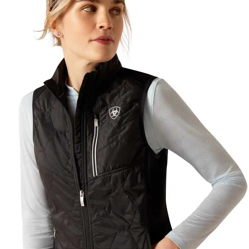 Ariat Ladies Fusion Gilet - Black-2