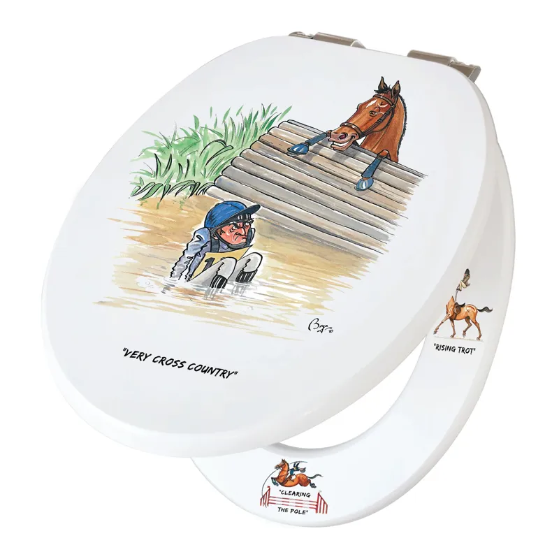 Looprints Bryn Parry Equestrian II Toilet Seat