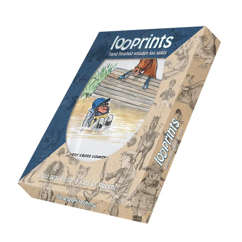 Looprints Bryn Parry Equestrian II Toilet Seat-1