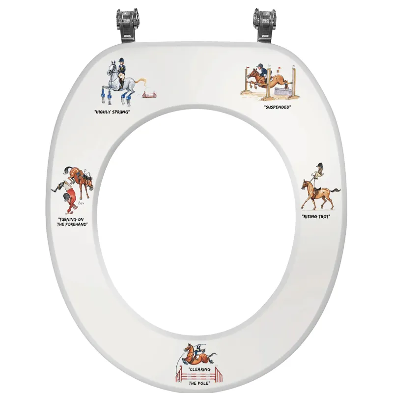 Looprints Bryn Parry Equestrian II Toilet Seat