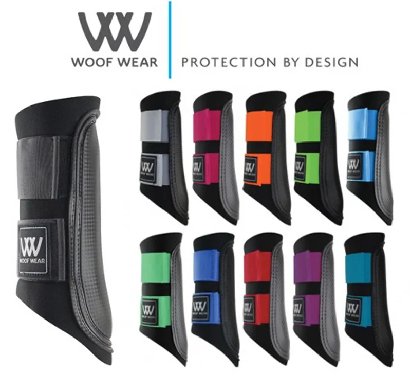 Woof Wear Club Brushing Boots - Navy-1