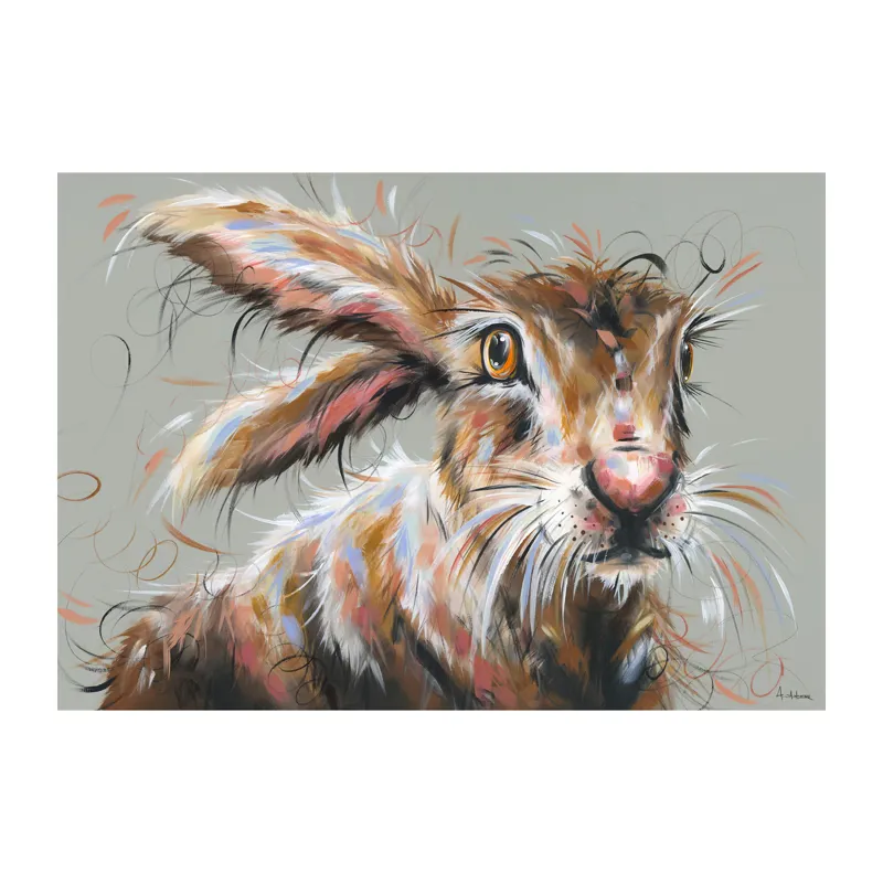 Ashley Saunders Hop To It Print