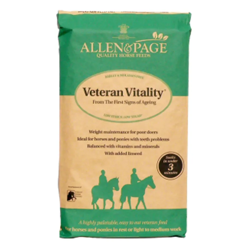 Allen and Page Veteran Vitality - 20kg