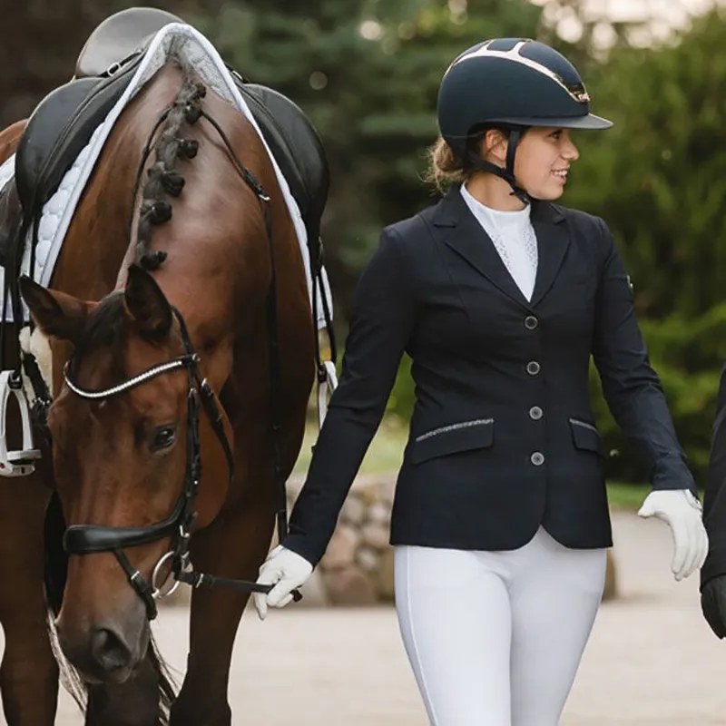 Schockemohle Ladies Amelie Show Jacket - Black-1