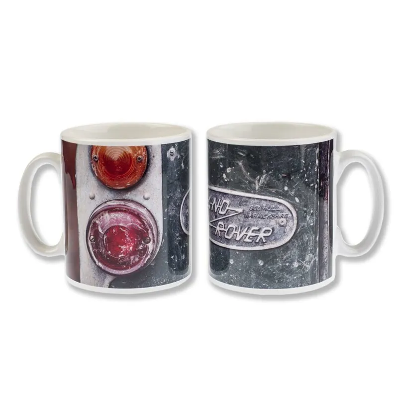 Charles Sainsbury-Plaice Old Land Rover Mug-1