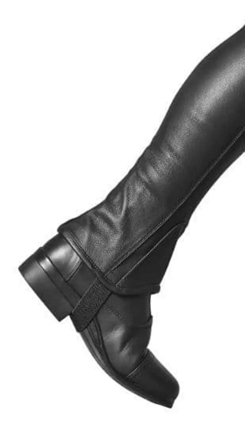 Dublin Stretch Fit Half Chaps - Black-2
