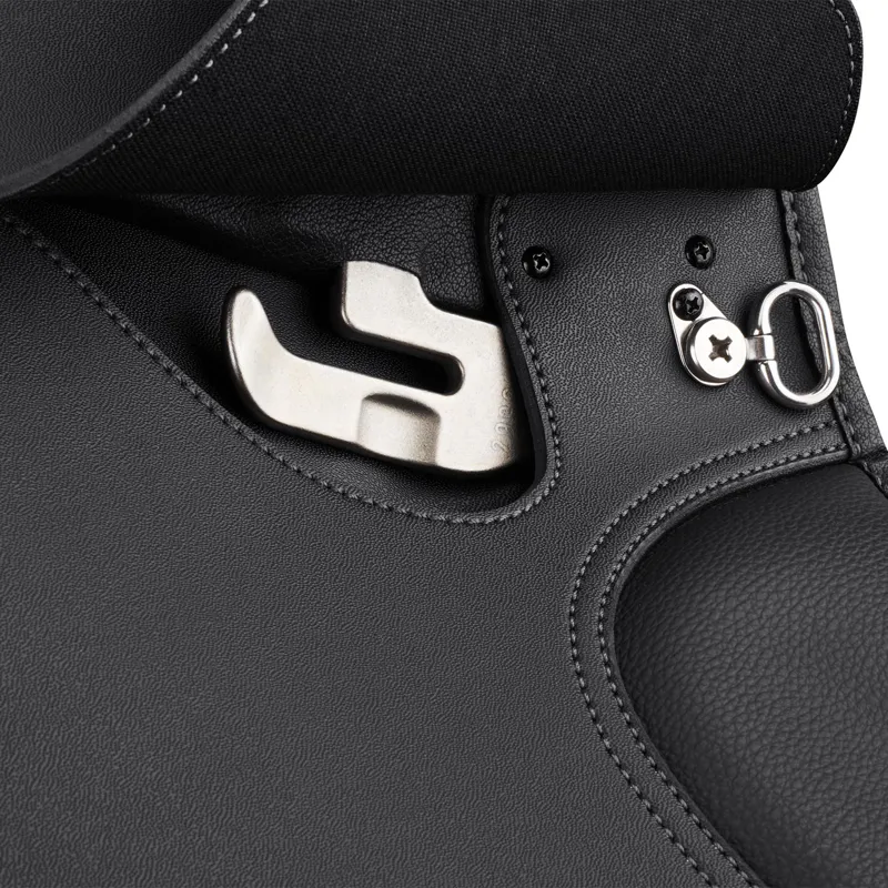 Wintec Pony Dressage Saddle - Black-1