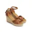 Fairfax and Favor Valencia Wedge - Tan Leather