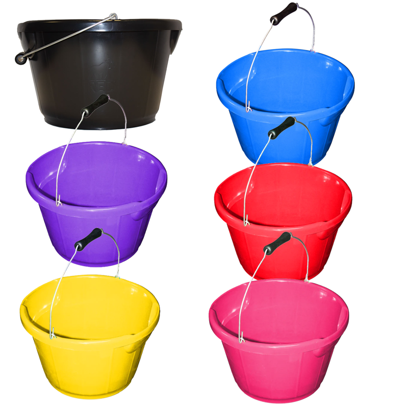 Red Gorilla Plas Shallow Bucket - Pink-2