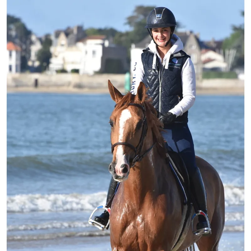 Flex-On Green Composite Inclined Ultra-Grip Stirrups - Black/Plum-2