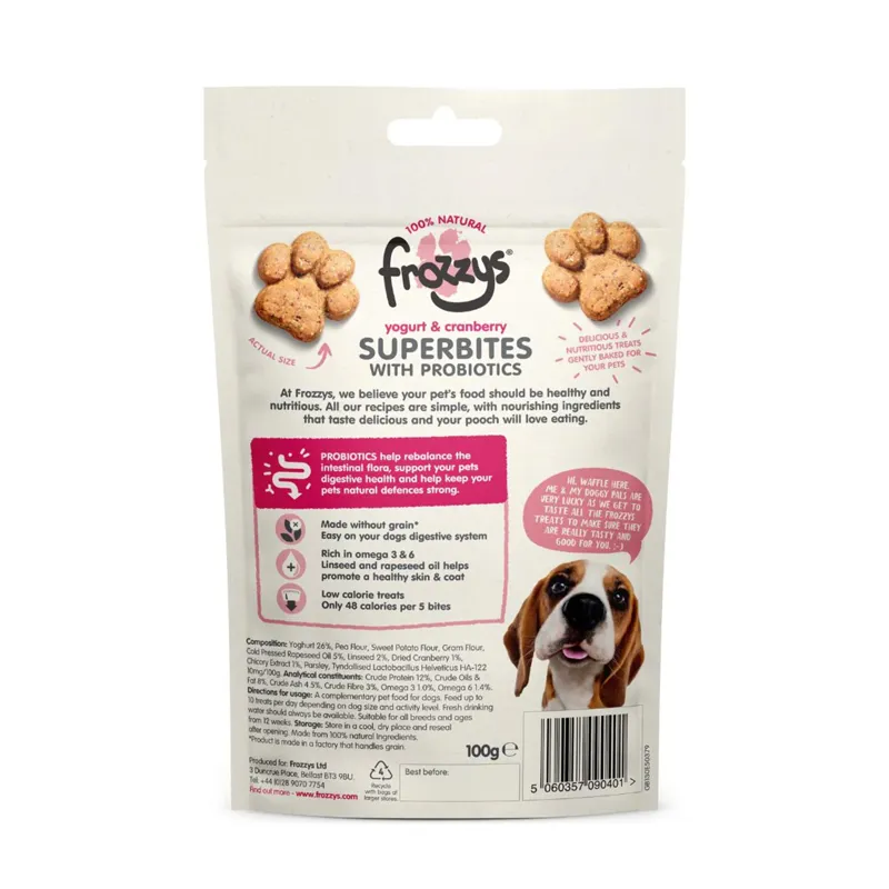 Frozzys Superbites with Probiotics Yogurt and Cranberry-1