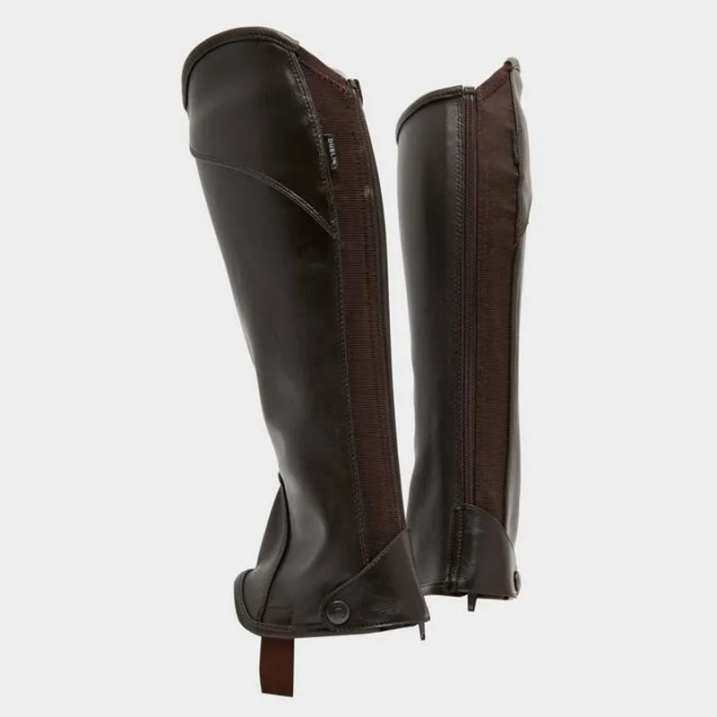 Dublin Stretch Fit Half Chaps - Brown