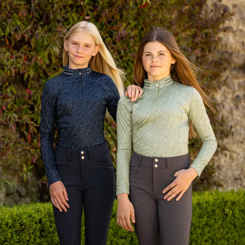 LeMieux Young Rider Frieda Base Layer - Fern-3