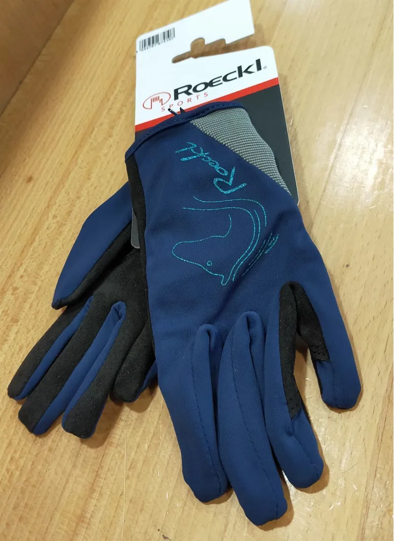 Roeckl Teenies Tryon Glove - Navy-1