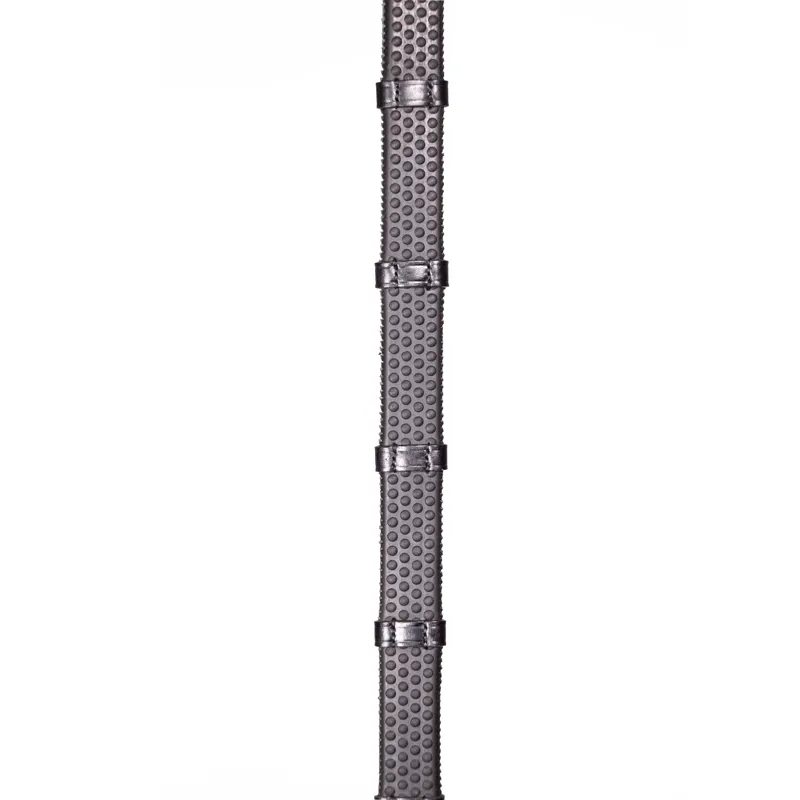 Henry James Saddlery Bio Grip Hybrid Rubber Reins - Havana