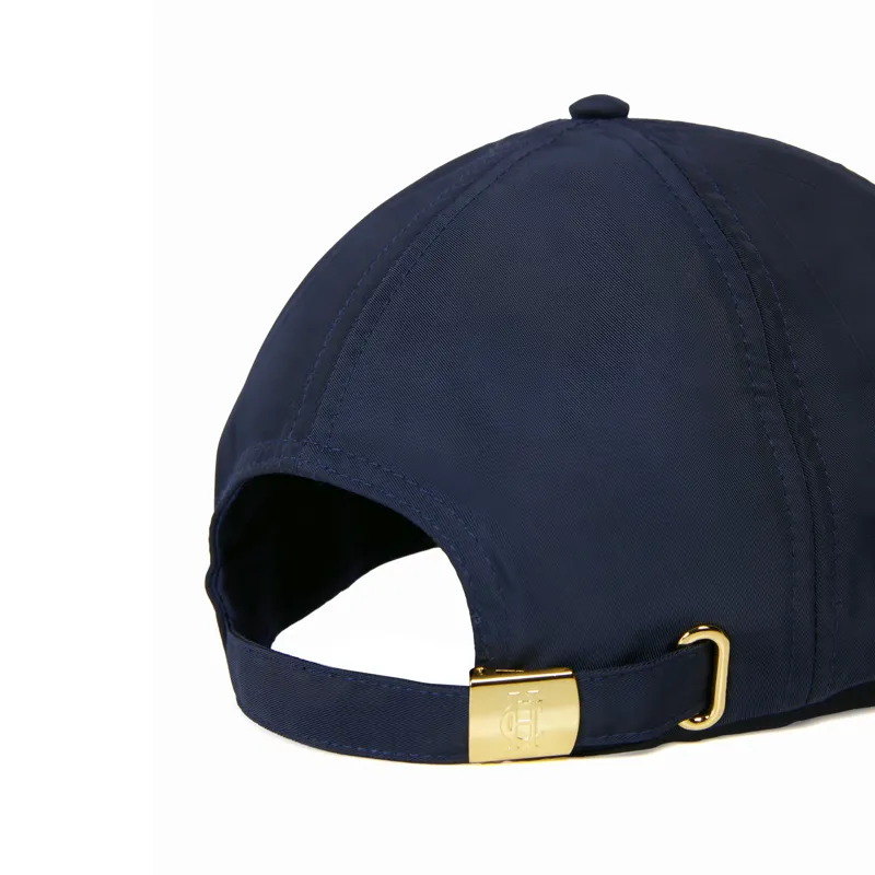 Holland Cooper Burghley Equestrian Cap - Ink Navy Monogram-2