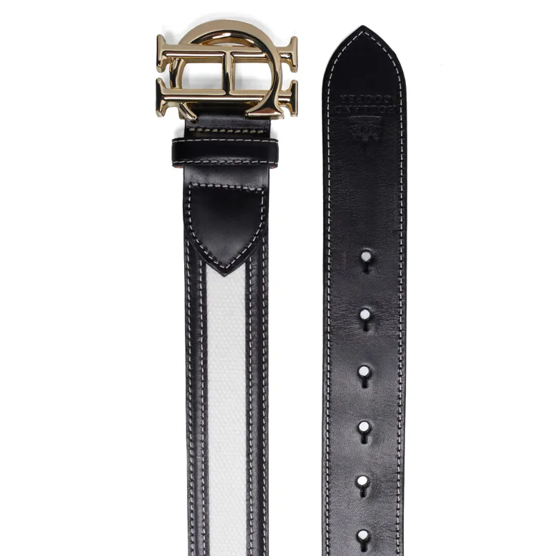 Holland Cooper Classic Belt - Black Canvas-2