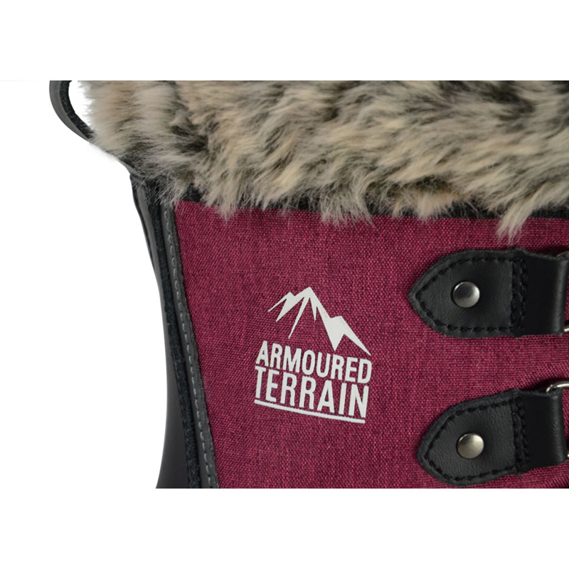 HyLAND Short Mont Blanc Winter Boots - Berry-2