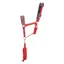 Hy Sport Active Head Collar and Lead Rope - Rosette Red