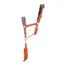 Hy Sport Active Head Collar and Lead Rope - Terracotta Orange/Grey