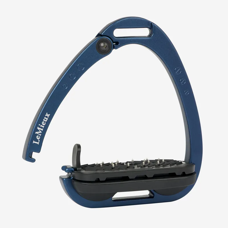 LeMieux Vector Balance Stirrups - Navy-3
