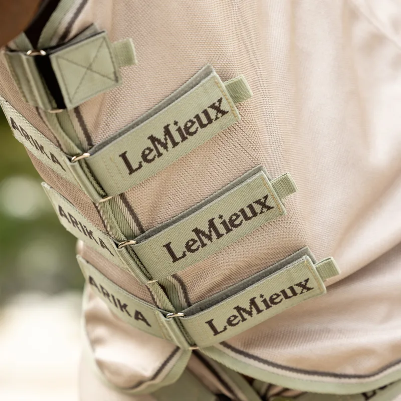 LeMieux Arika Armour-Tek Fly Rug - Stone-7