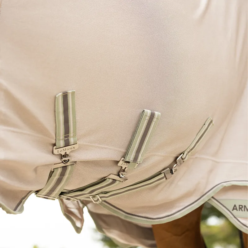 LeMieux Arika Armour-Tek Fly Rug - Stone-8