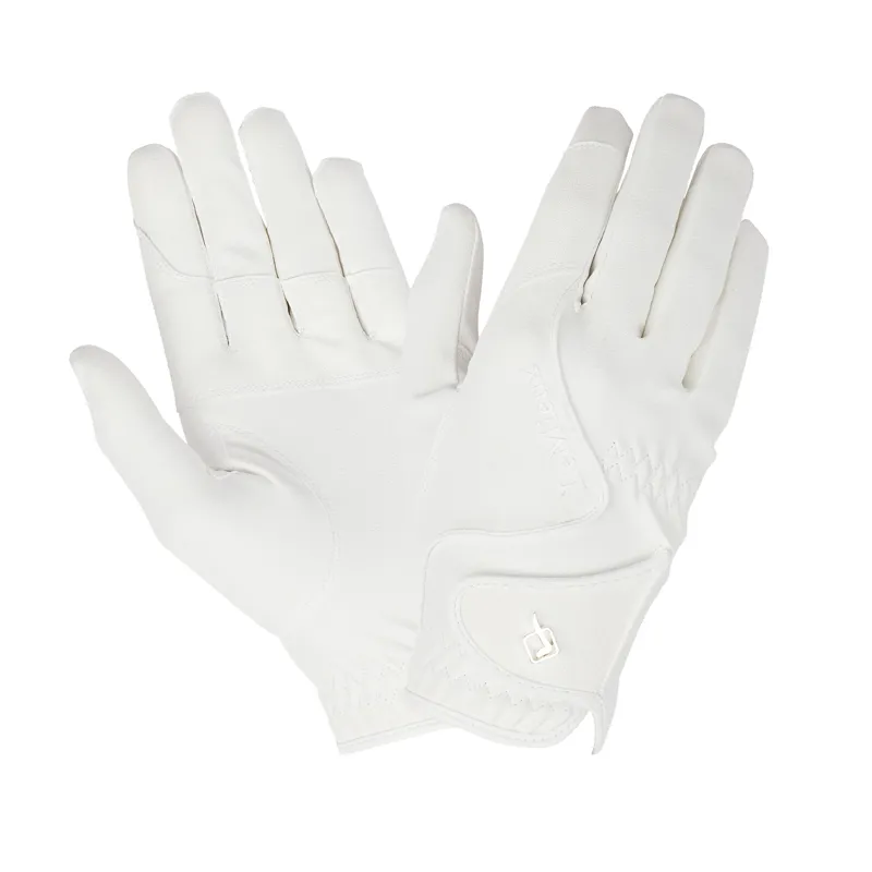 LeMieux Close Contact Gloves - White
