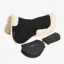 LeMieux Merino+ ProSorb 2 Pocket Half Pad - Black/Natural
