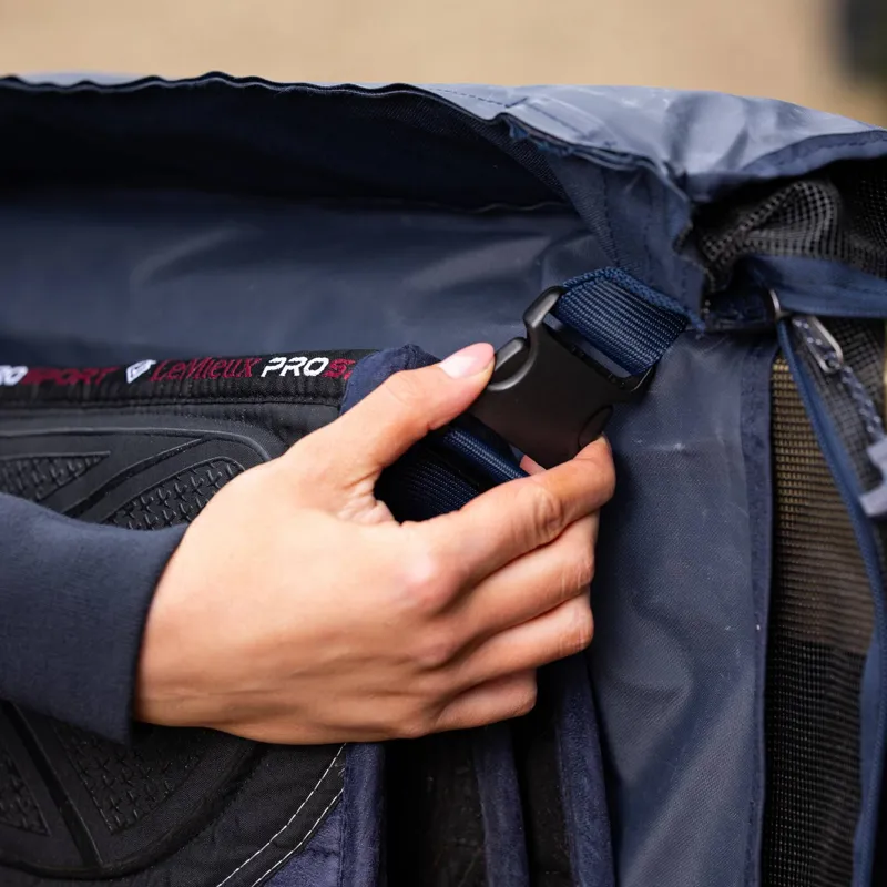 LeMieux Saddle Pad Carry Bag - Navy-3