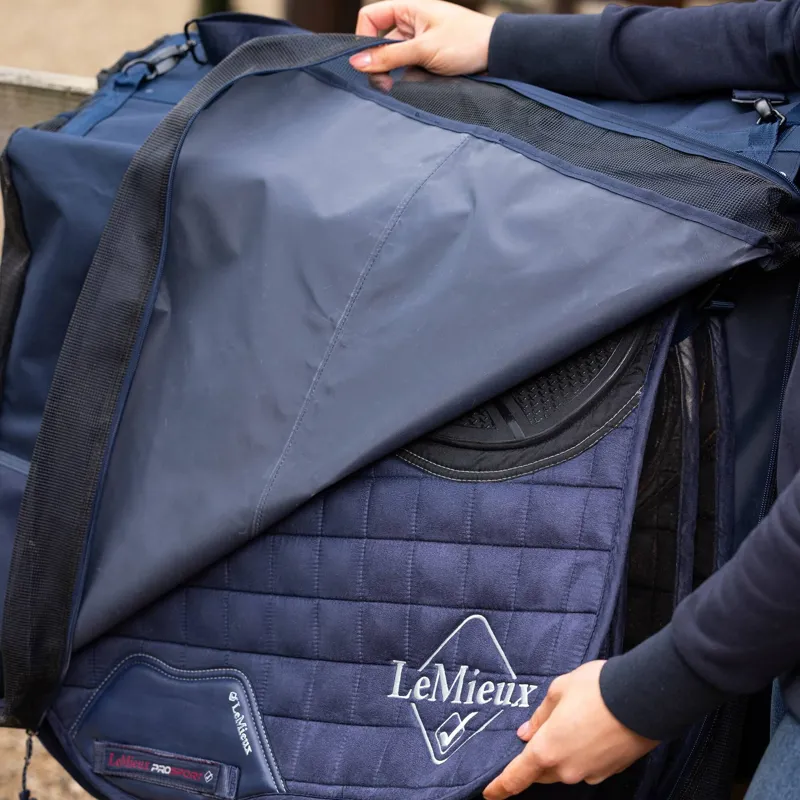 LeMieux Saddle Pad Carry Bag - Navy-2