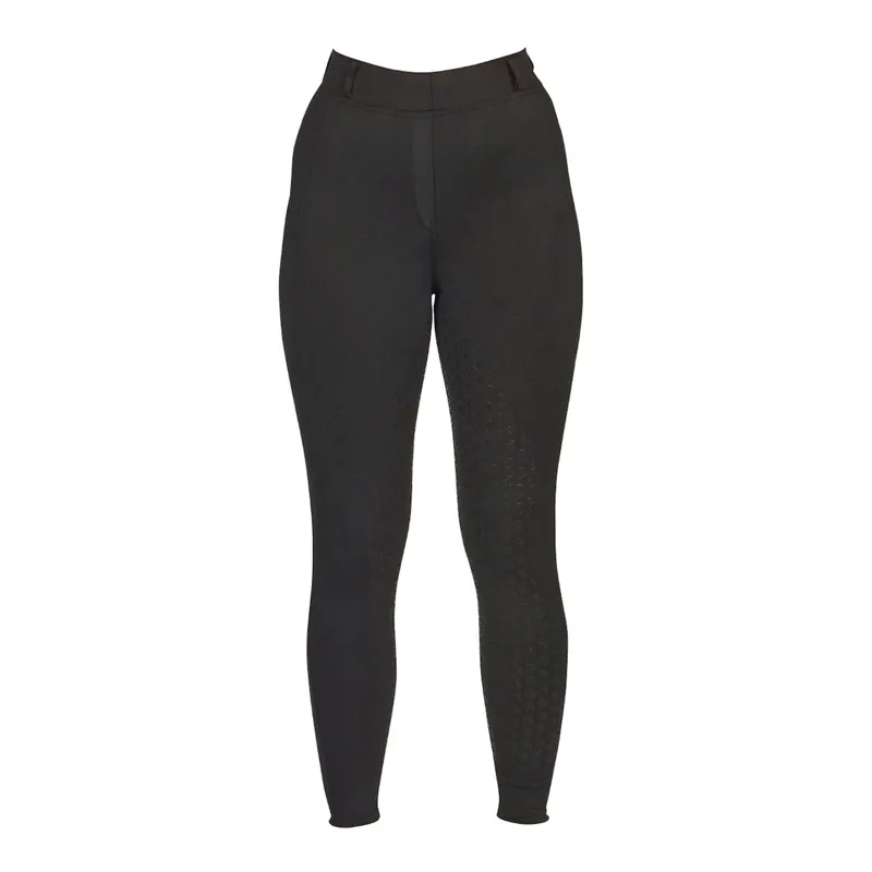 Just Togs Freedom Riding Tights - Black-1