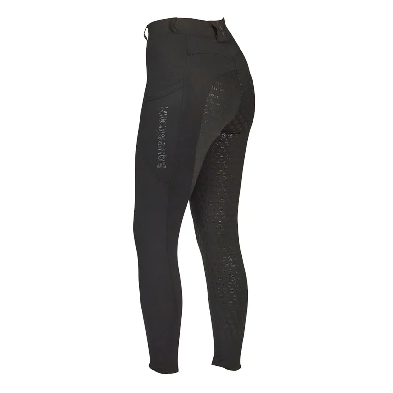 Just Togs Freedom Riding Tights - Black-2