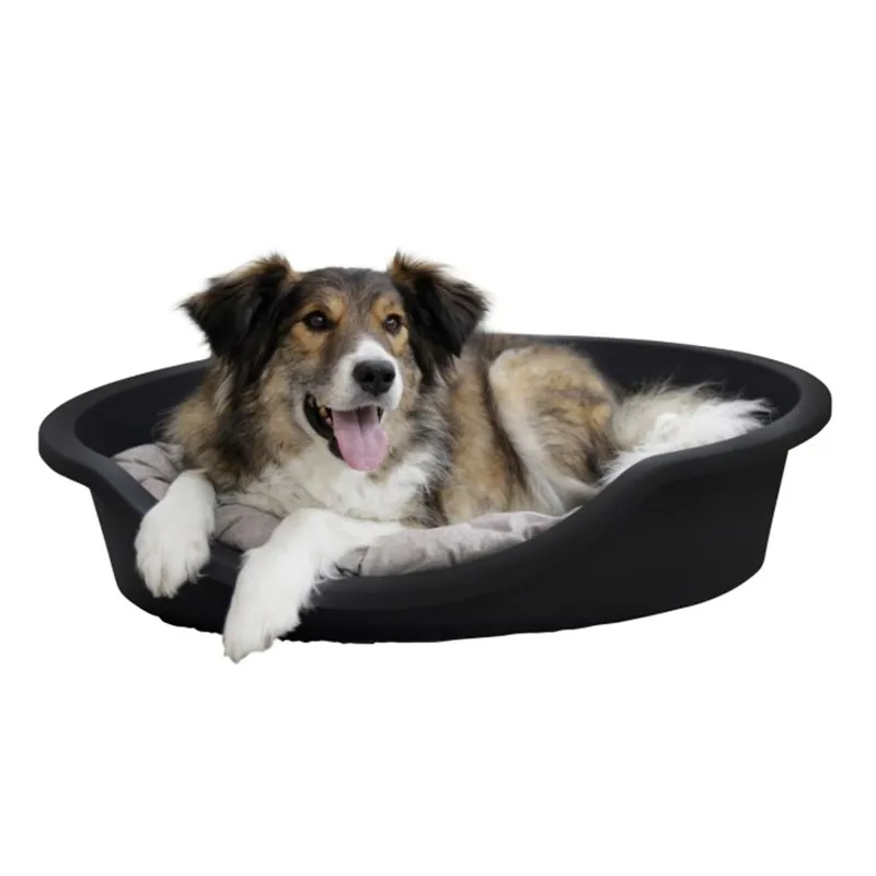 Kerbl Plastic Dog Dreamer Bed - Black-1