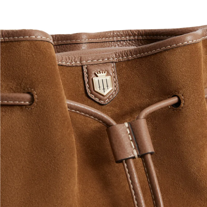 Fairfax and Favor Bibury Bucket Bag - Tan Suede-5