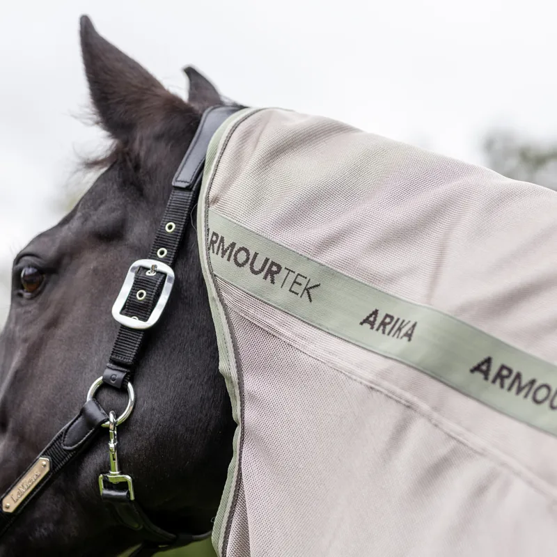 LeMieux Arika Armour-Tek Fly Rug - Stone-4