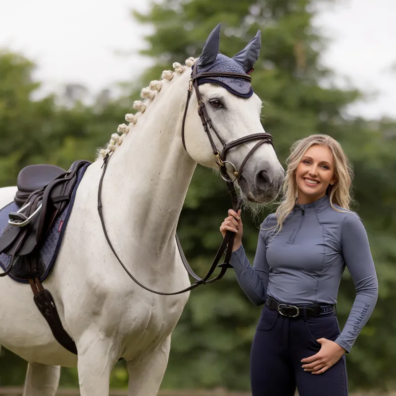 LeMieux Ladies Base Layer - Jay Blue-3