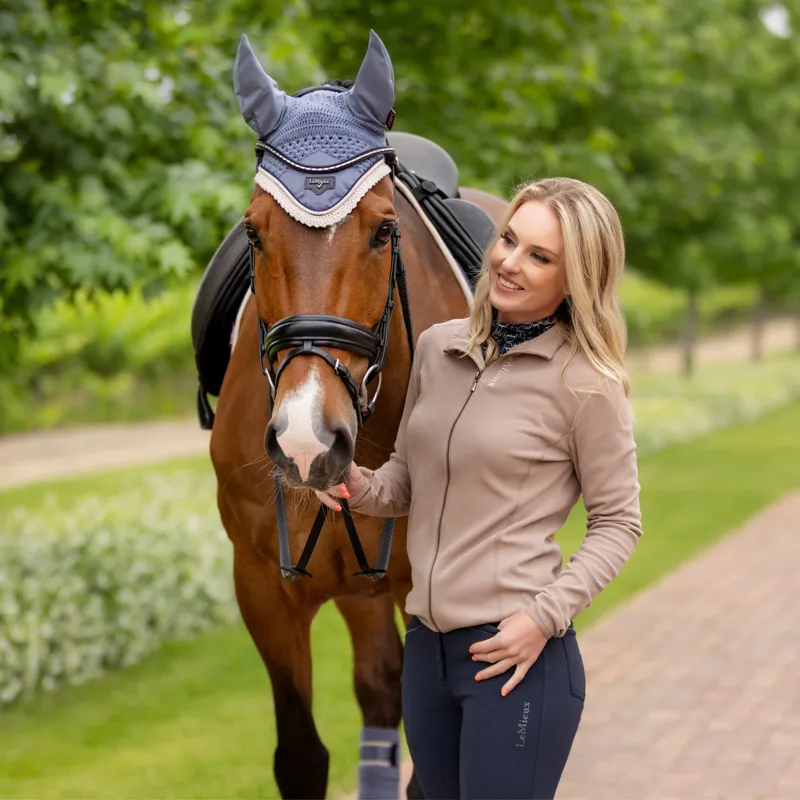 LeMieux Loire Fly Hood - Jay Blue-1