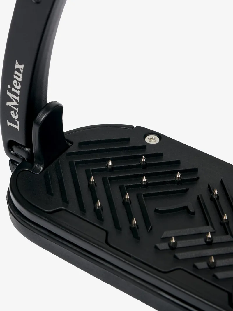 LeMieux Vector Control Stirrups - Black-1
