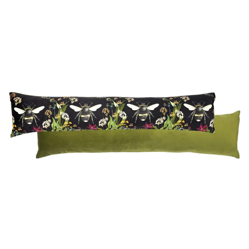 Wylder Midnight Garden Bee Draught Excluder - Black