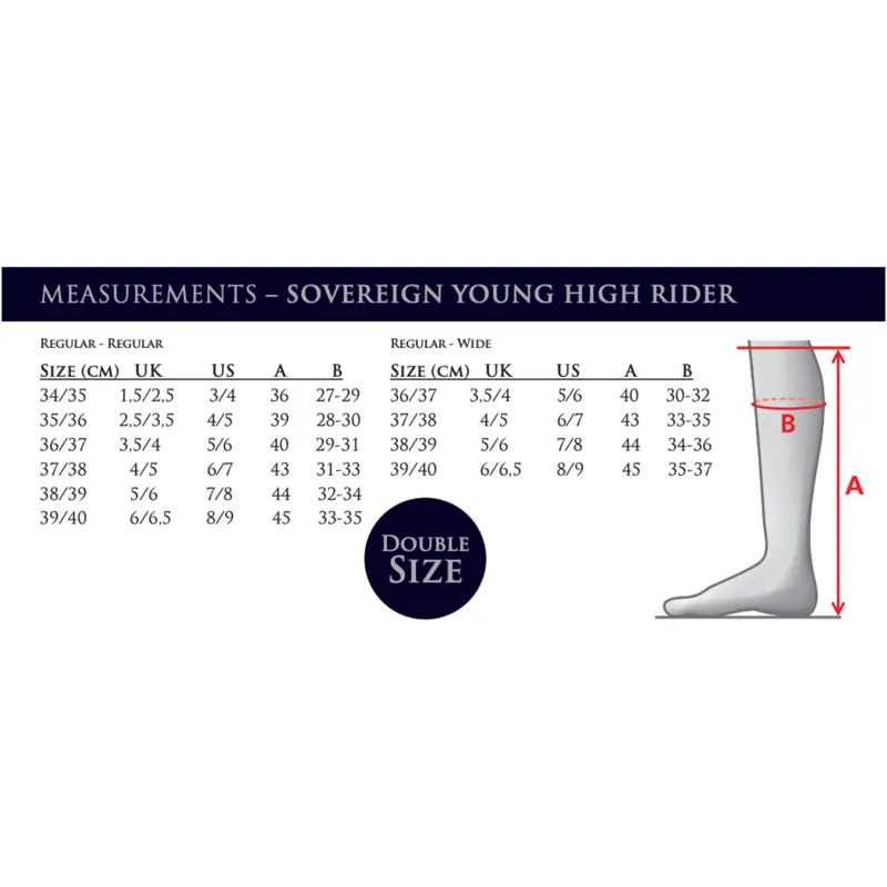 Mountain Horse Sovereign Young Rider Boots - Black-1