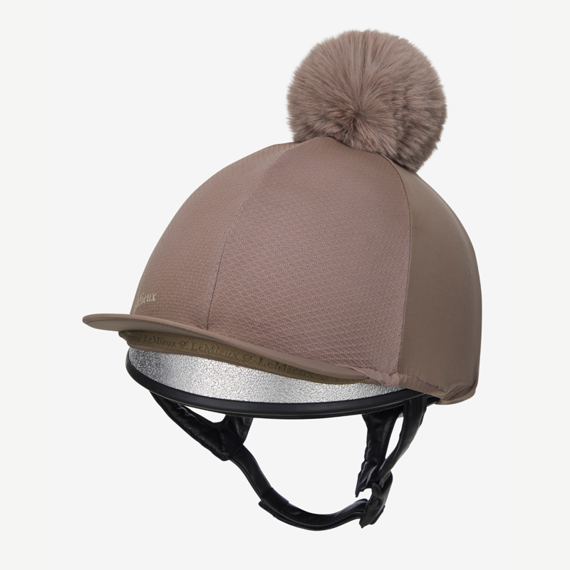 LeMieux Mesh Hat Silk - Walnut-1