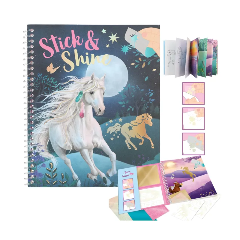 Miss Melody Colouring Book Stick and Shine